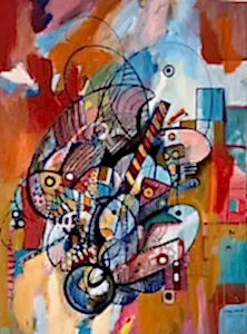 VOLKAN ÇOBAN tarafından 2024 yılında 120x90 cm ölçülerinde Tuval üzeri yağlı boya tekniği ile yapılmıştır.