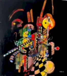 VOLKAN ÇOBAN tarafından 2023 yılında 100x90 cm ölçülerinde Tuval üzeri yağlı boya tekniği ile yapılmıştır.