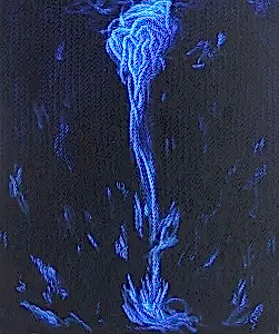 AHMET YEŞİL tarafından 2019 yılında 110x90 cm ölçülerinde Tuval üzeri yağlı boya tekniği ile yapılmıştır.