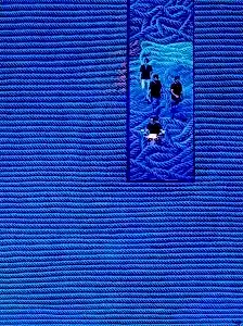 AHMET YEŞİL tarafından 2018 yılında 160x120 cm ölçülerinde Tuval üzeri karışık teknik tekniği ile yapılmıştır.