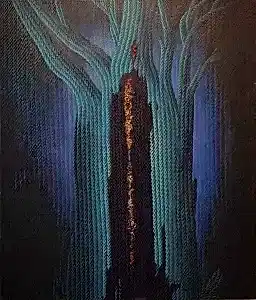 AHMET YEŞİL tarafından 120x100 cm ölçülerinde Tuval üzeri yağlı boya tekniği ile yapılmıştır.