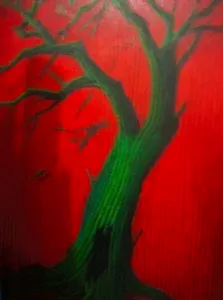 AHMET YEŞİL tarafından 2014 yılında 150x110 cm ölçülerinde Tuval üzeri yağlı boya tekniği ile yapılmıştır.