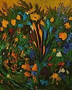 AHMET YEŞİL tarafından 2013 yılında 90x70 cm ölçülerinde Tuval üzeri yağlı boya tekniği ile yapılmıştır.