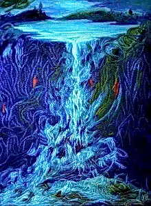 AHMET YEŞİL tarafından 2014 yılında 150x110 cm ölçülerinde Tuval üzeri yağlı boya tekniği ile yapılmıştır.