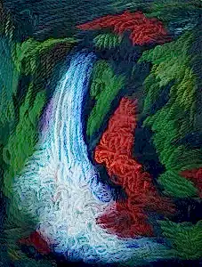 AHMET YEŞİL tarafından 2012 yılında 80x65 cm ölçülerinde Tuval üzeri yağlı boya tekniği ile yapılmıştır.