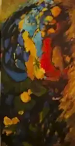 AHMET YEŞİL tarafından 2012 yılında 180x90 cm ölçülerinde Tuval üzeri yağlı boya tekniği ile yapılmıştır.