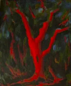 AHMET YEŞİL tarafından 2014 yılında 120x100 cm ölçülerinde Tuval üzeri yağlı boya tekniği ile yapılmıştır.