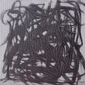 AHMET YEŞİL tarafından 2023 yılında 60x60 cm ölçülerinde Tuval üzeri yağlı boya tekniği ile yapılmıştır.