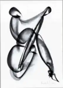 ALİ HERİSCHİ tarafından 2020 yılında 45x32 cm ölçülerinde Kağıt üzeri füzen tekniği ile yapılmıştır.