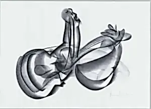 ALİ HERİSCHİ tarafından 2020 yılında 32x45 cm ölçülerinde Kağıt üzeri füzen tekniği ile yapılmıştır.