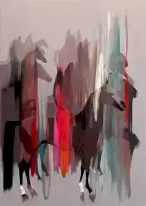 HAKAN ERASLAN tarafından 2017 yılında 100x70 cm ölçülerinde Tuval üzeri akrilik boya tekniği ile yapılmıştır.