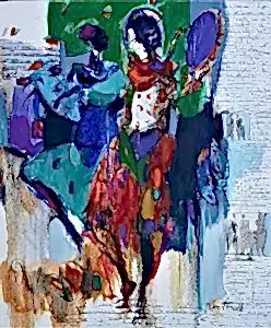 NURETTİN AKKAYA tarafından 2018 yılında 60x50 cm ölçülerinde Tuval üzeri yağlı boya tekniği ile yapılmıştır.