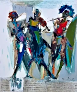 NURETTİN AKKAYA tarafından 2018 yılında 60x50 cm ölçülerinde Tuval üzeri yağlı boya tekniği ile yapılmıştır.