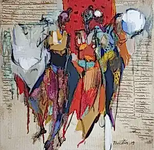 NURETTİN AKKAYA tarafından 2019 yılında 40x40 cm ölçülerinde Tuval üzeri yağlı boya tekniği ile yapılmıştır.