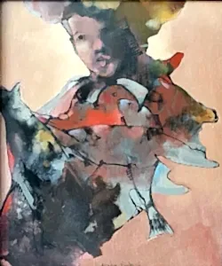 EROL PELİOĞLU tarafından 2019 yılında 60x50 cm ölçülerinde Tuval üzeri yağlı boya tekniği ile yapılmıştır.