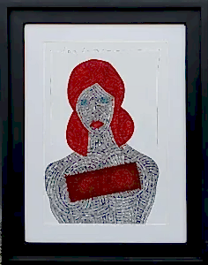 MURAT ÖZDOĞRU tarafından 2024 yılında 50x35 cm ölçülerinde Kağıt üzeri akrilik boya tekniği ile yapılmıştır.