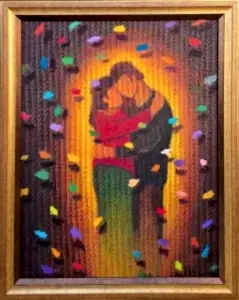 AHMET YEŞİL tarafından 2020 yılında 85x65 cm ölçülerinde Tuval üzeri yağlı boya tekniği ile yapılmıştır.