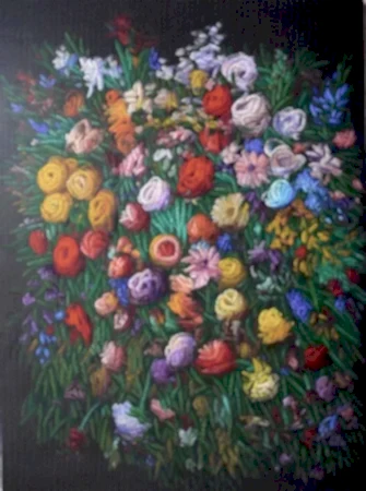 AHMET YEŞİL tarafından 2018 yılında 150x110 cm ölçülerinde Tuval üzeri yağlı boya tekniği ile yapılmıştır.