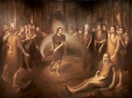 SERTAP YEĞİN tarafından 2020 yılında 180x240 cm ölçülerinde Tuval üzeri yağlı boya tekniği ile yapılmıştır.