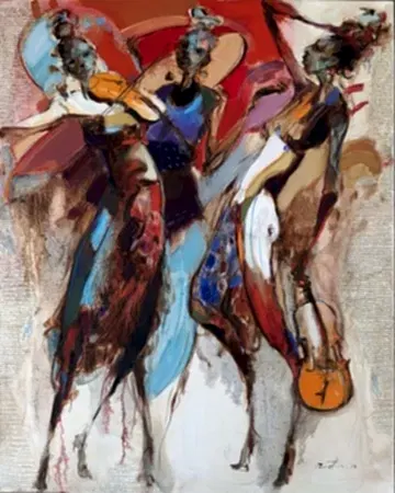 NURETTİN AKKAYA tarafından 2024 yılında 150x120 cm ölçülerinde Tuval üzeri yağlı boya tekniği ile yapılmıştır.