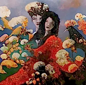 EROL PELİOĞLU tarafından 2022 yılında 60x60 cm ölçülerinde Tuval üzeri yağlı boya tekniği ile yapılmıştır.