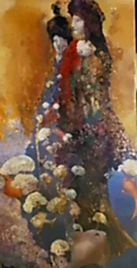 EROL PELİOĞLU tarafından 2022 yılında 140x70 cm ölçülerinde Tuval üzeri yağlı boya tekniği ile yapılmıştır.