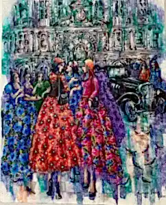 DERYA YILDIZ tarafından 2023 yılında 100x80 cm ölçülerinde Tuval üzeri yağlı boya tekniği ile yapılmıştır.