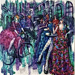 DERYA YILDIZ tarafından 2023 yılında 60x60 cm ölçülerinde Tuval üzeri yağlı boya tekniği ile yapılmıştır.