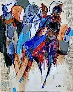 NURETTİN AKKAYA tarafından 2023 yılında 150x120 cm ölçülerinde Tuval üzeri yağlı boya tekniği ile yapılmıştır.