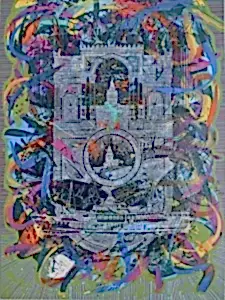 ENGİN KORKMAZ tarafından 2022 yılında 120x90 cm ölçülerinde Tuval üzeri akrilik boya tekniği ile yapılmıştır.