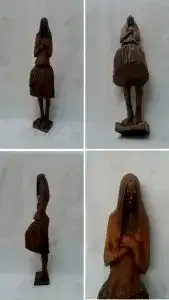 HAKAN ERASLAN tarafından 2023 yılında 23x21x98 cm ölçülerinde Ağaç yontu tekniği ile yapılmıştır.