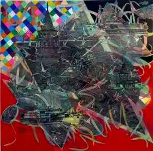 ENGİN KORKMAZ tarafından 2025 yılında 70x70 cm ölçülerinde Tuval üzeri yağlı boya tekniği ile yapılmıştır.