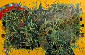 ENGİN KORKMAZ tarafından 2025 yılında 150x240 cm ölçülerinde Tuval üzeri yağlı boya tekniği ile yapılmıştır.