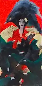 EROL PELİOĞLU tarafından 2025 yılında 140x70 cm ölçülerinde Tuval üzeri yağlı boya tekniği ile yapılmıştır.