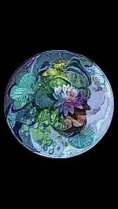 HAKAN ERASLAN tarafından 2025 yılında 32x32 cm ölçülerinde Tuval üzeri akrilik boya tekniği ile yapılmıştır.