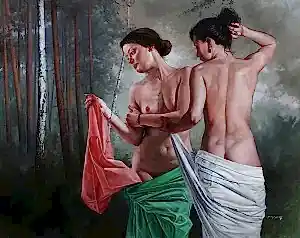 HASAN SAYGIN tarafından 2020 yılında 114x146 cm ölçülerinde Tuval üzeri yağlı boya tekniği ile yapılmıştır.