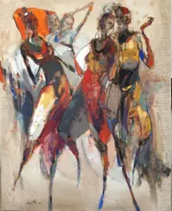 NURETTİN AKKAYA tarafından 2025 yılında 150x120 cm ölçülerinde Tuval üzeri yağlı boya tekniği ile yapılmıştır.