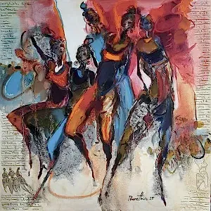 NURETTİN AKKAYA tarafından 2025 yılında 60x60 cm ölçülerinde Tuval üzeri yağlı boya tekniği ile yapılmıştır.