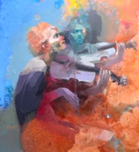 HAKAN ERASLAN tarafından 2025 yılında 100x90 cm ölçülerinde Tuval üzeri akrilik  boya tekniği ile yapılmıştır.