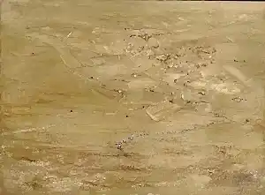 SALİH ÇAKAR tarafından 2025 yılında 60x80 cm ölçülerinde Tuval üzeri karışık teknik tekniği ile yapılmıştır.