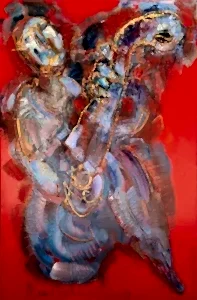 ALİ HERİSCHİ tarafından 2024 yılında 120x80 cm ölçülerinde Tuval üzeri yağlı boya tekniği ile yapılmıştır.