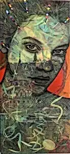 ENGİN KORKMAZ tarafından 2024 yılında 180x80 cm ölçülerinde Tuval üzeri akrilik boya tekniği ile yapılmıştır.