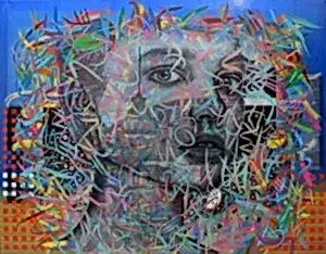 ENGİN KORKMAZ tarafından 2023 yılında 105x135 cm ölçülerinde Tuval üzeri akrilik boya tekniği ile yapılmıştır.