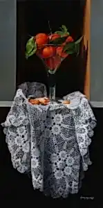 HASAN SAYGIN tarafından 2024 yılında 120x60 cm ölçülerinde Tuval üzeri yağlı boya tekniği ile yapılmıştır.