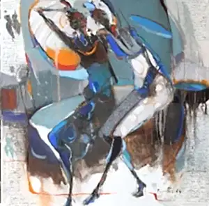 NURETTİN AKKAYA tarafından 2024 yılında 60x60 cm ölçülerinde Tuval üzeri yağlı boya tekniği ile yapılmıştır.