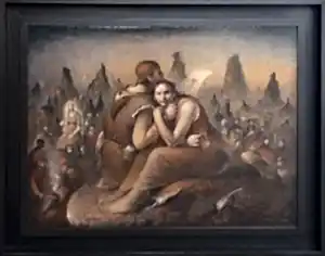 SERTAP YEĞİN tarafından 2024 yılında 60x80&nbsp; cm ölçülerinde Tuval üzeri yağlı boya tekniği ile yapılmıştır.