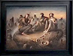 SERTAP YEĞİN tarafından 2024 yılında 60x80&nbsp; cm ölçülerinde Tuval üzeri yağlı boya tekniği ile yapılmıştır.