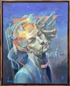 ADEM BAŞPINAR tarafından 2024 yılında 100x80 cm ölçülerinde Tuval üzeri yağlı boya tekniği ile yapılmıştır.