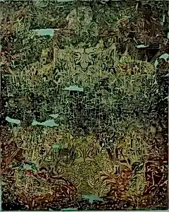 BİNNUR YÜCEBAŞ RUOCCO tarafından 2016 yılında 100x80 cm ölçülerinde Tuval üzeri yağlı boya tekniği ile yapılmıştır.