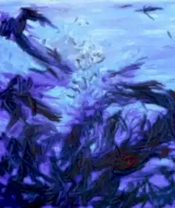 AHMET YEŞİL tarafından 100x85 cm ölçülerinde Tuval üzeri yağlı boya tekniği ile yapılmıştır.